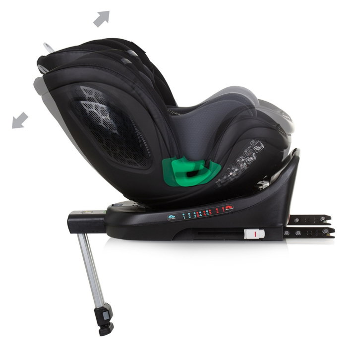 Scaun auto Chipolino Maximus I-Size 40-150 cm, sistem Isofix, Obsidian 12 ani [8]