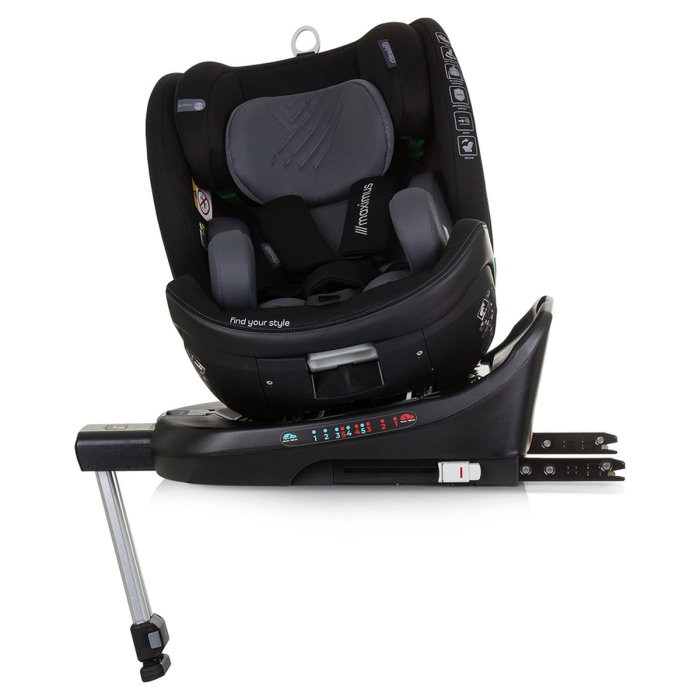 Scaun auto Chipolino Maximus I-Size 40-150 cm, sistem Isofix, Obsidian 12 ani [6]