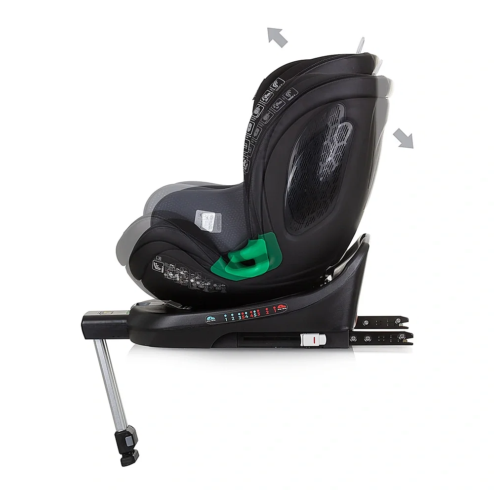 Scaun auto Chipolino Maximus I-Size 40-150 cm, sistem Isofix, Obsidian 12 ani [5]