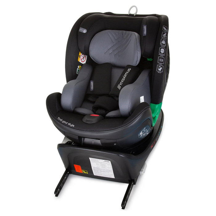 Scaun auto Chipolino Maximus I-Size 40-150 cm, sistem Isofix, Obsidian 12 ani [10]
