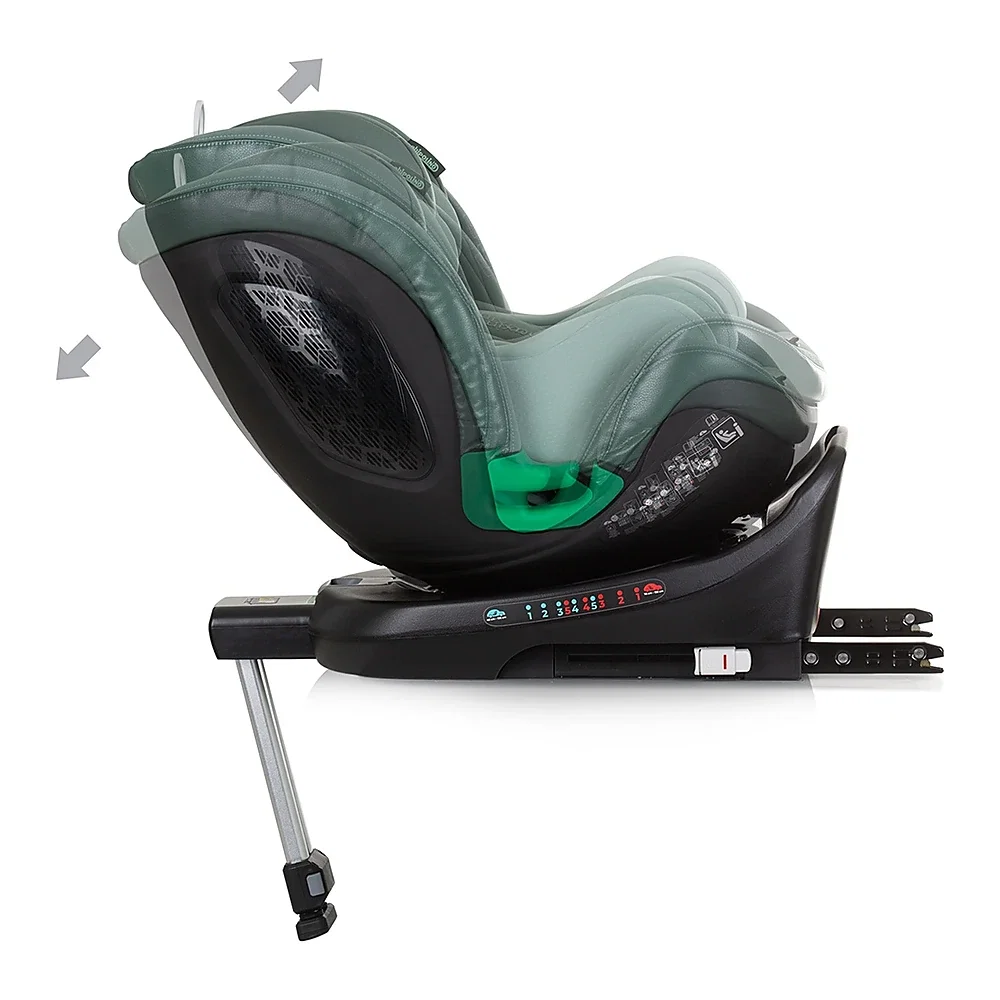 Scaun auto Chipolino Maximus I-Size 40-150 cm, sistem Isofix, Pastel green 12 ani [8]