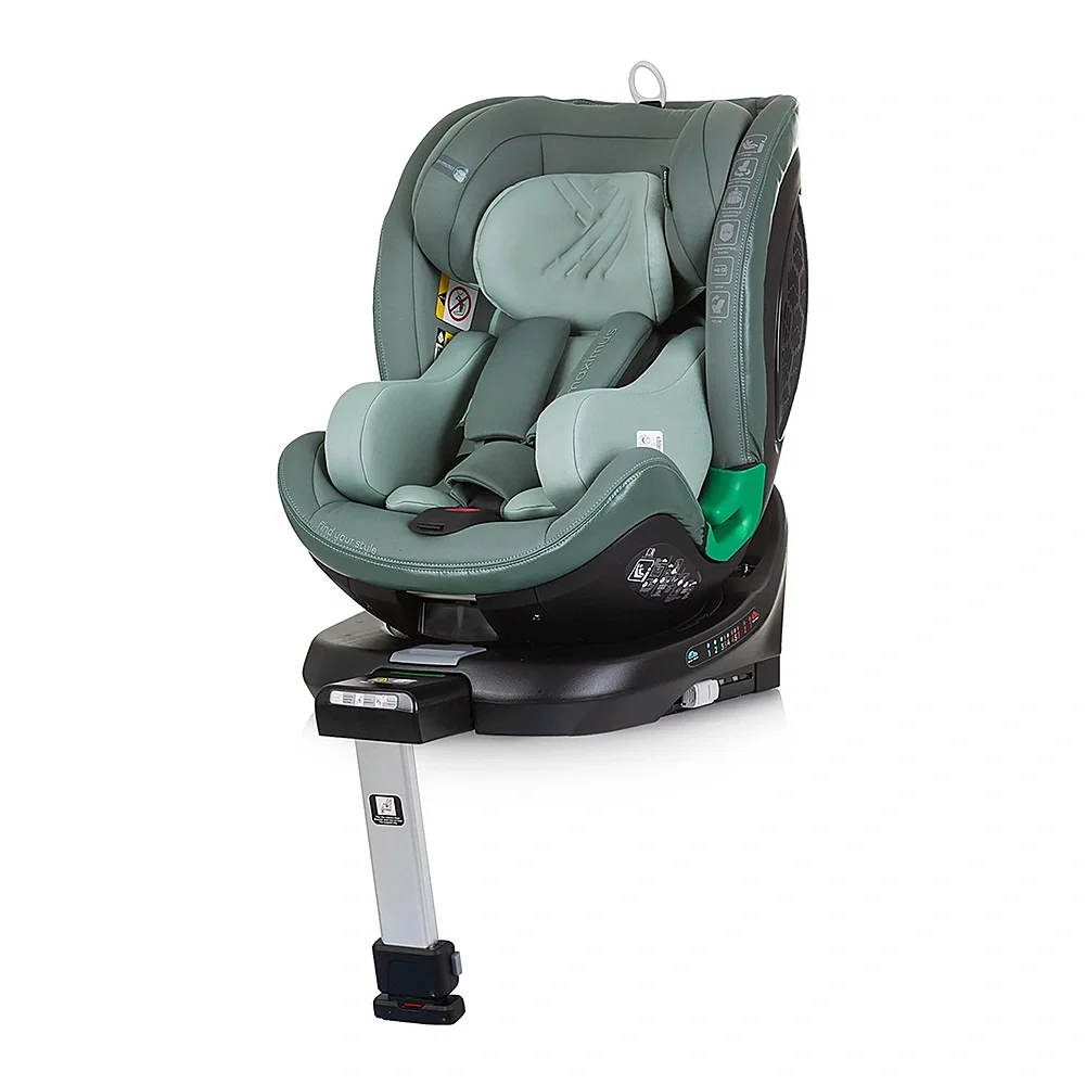 Scaun auto Chipolino Maximus I-Size 40-150 cm, sistem Isofix, Pastel green 12 ani [2]