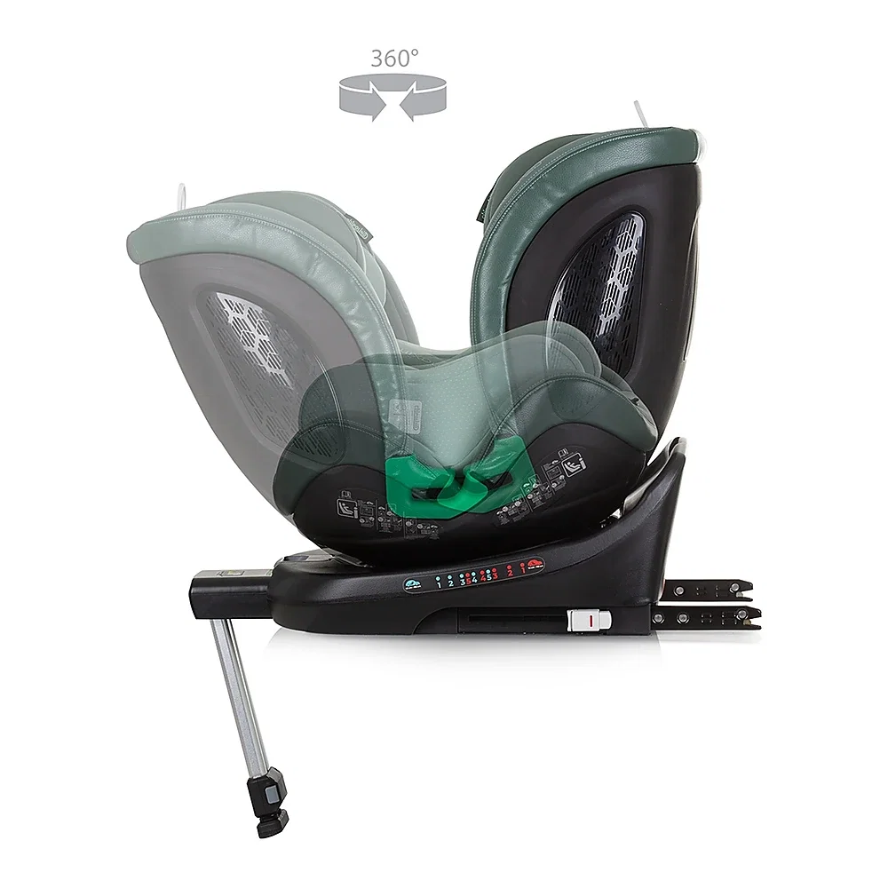 Scaun auto Chipolino Maximus I-Size 40-150 cm, sistem Isofix, Pastel green 12 ani [7]
