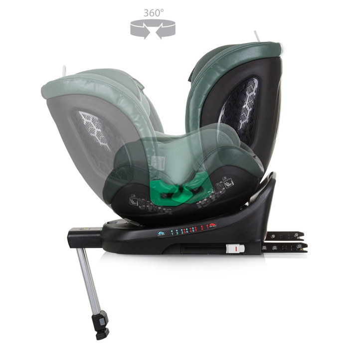 Scaun auto Chipolino Maximus I-Size 40-150 cm, sistem Isofix, Pastel green 12 ani [7]