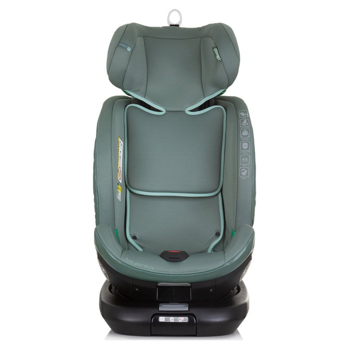 Scaun auto Chipolino Maximus I-Size 40-150 cm, sistem Isofix, Pastel green 12 ani [9]
