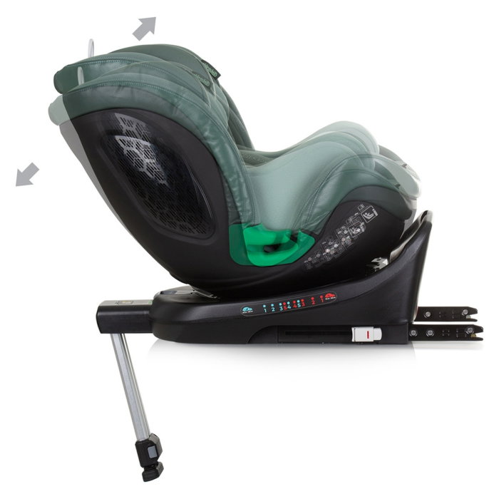 Scaun auto Chipolino Maximus I-Size 40-150 cm, sistem Isofix, Pastel green 12 ani [8]