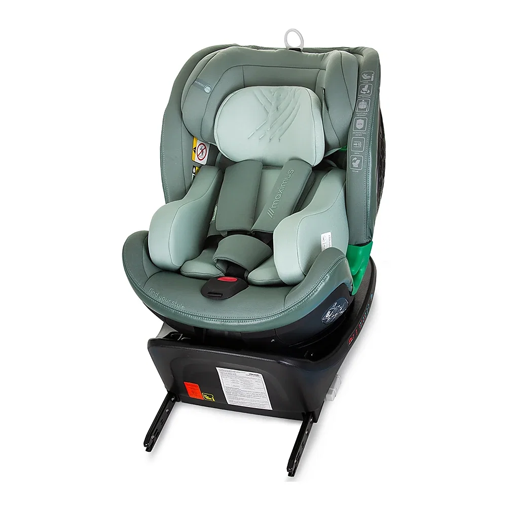 Scaun auto Chipolino Maximus I-Size 40-150 cm, sistem Isofix, Pastel green 12 ani [10]