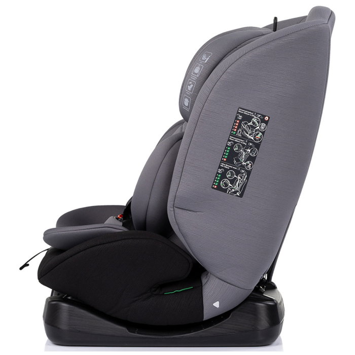 Scaun auto Chipolino Mondial I-Size 40-150 cm, Charcoal 12 ani [4]