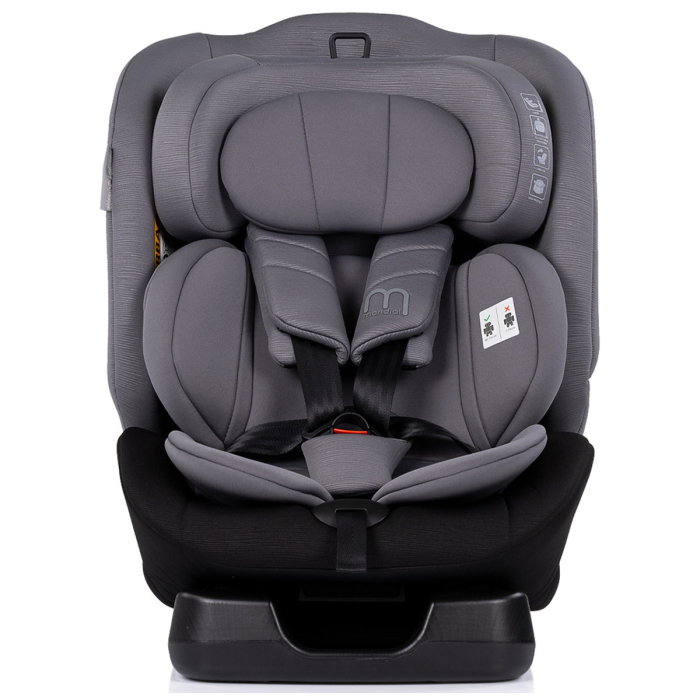 Scaun auto Chipolino Mondial I-Size 40-150 cm, Charcoal 12 ani [2]