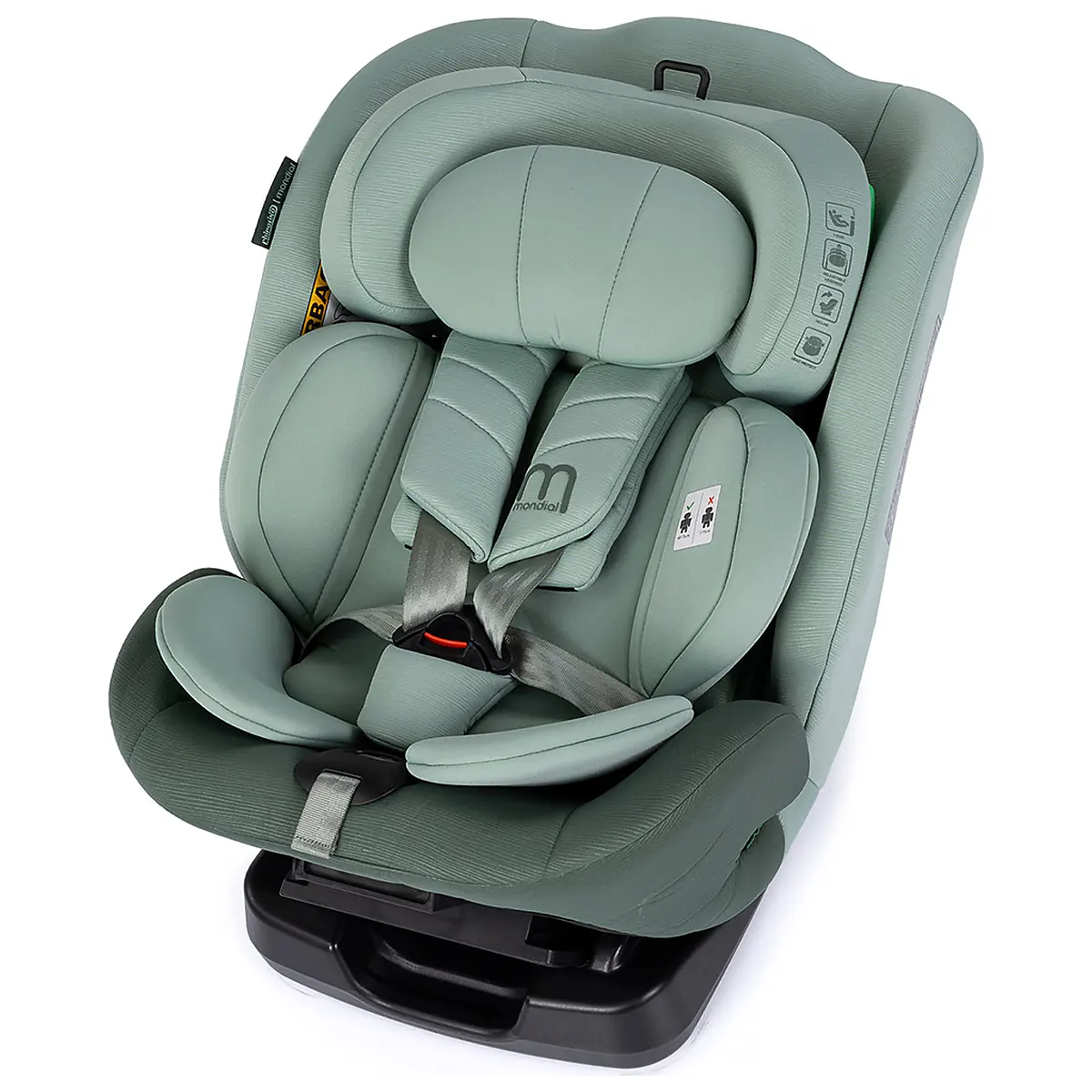 Scaun auto Chipolino Mondial I-Size 40-150 cm, Matcha 12 ani [6]