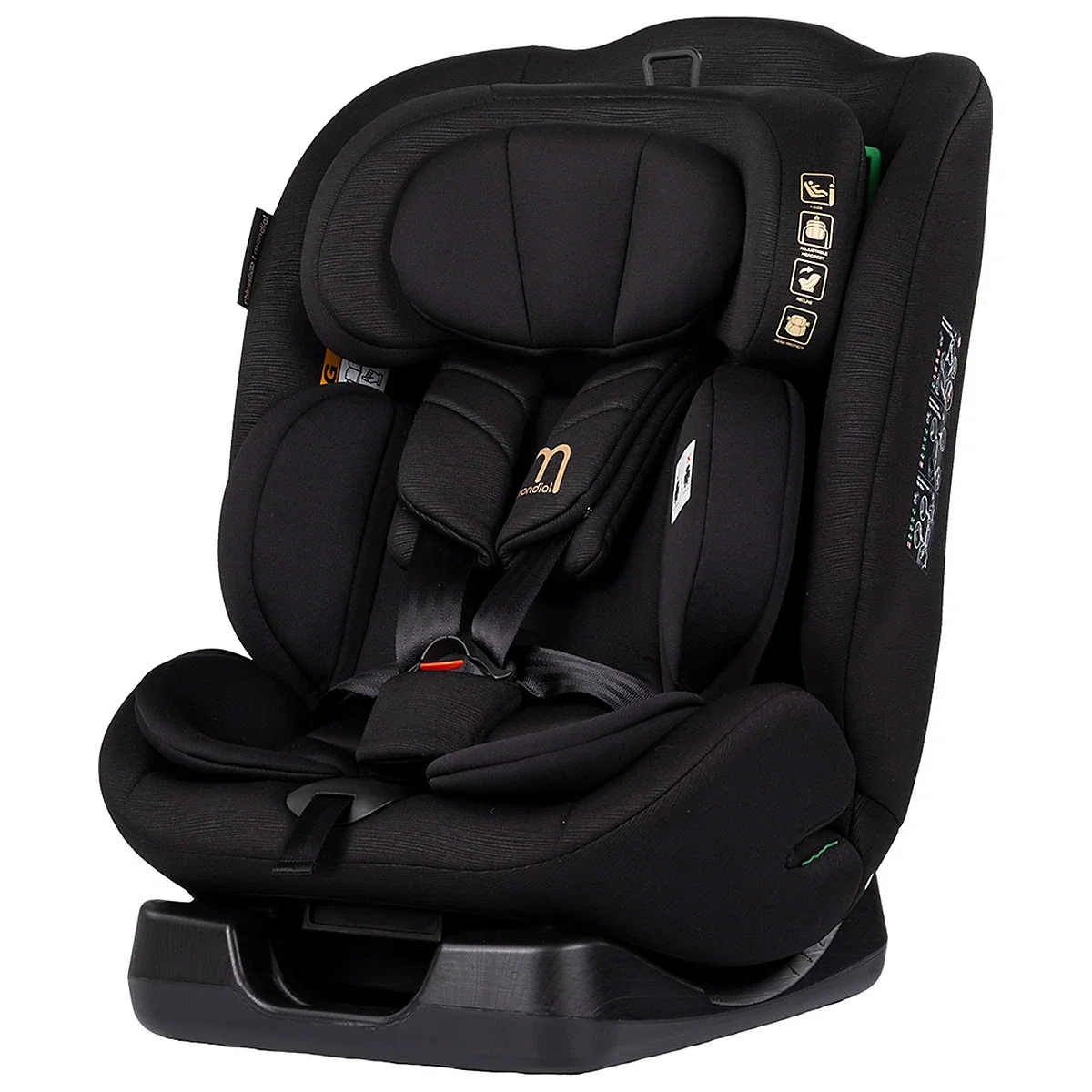 Scaun auto Chipolino Mondial I-Size 40-150 cm, Noir 12 ani [1]