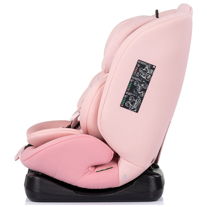 Scaun auto Chipolino Mondial I-Size 40-150 cm, Powder pink 12 ani [4]