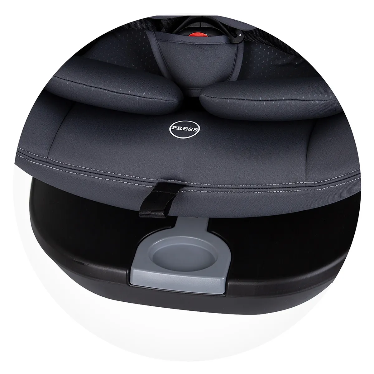 Scaun auto Chipolino Motion I-Size 40-150 cm granite cu sistem Isofix 12 ani [15]