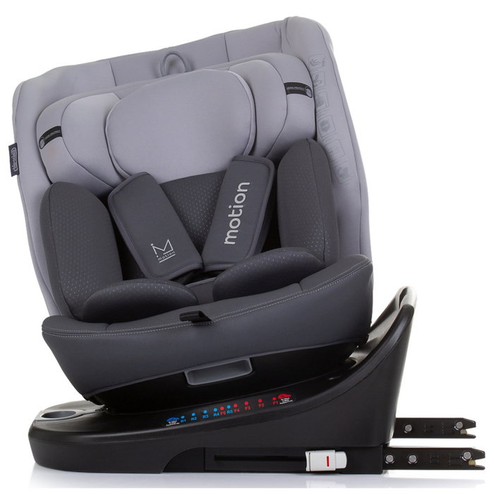 Scaun auto Chipolino Motion I-Size 40-150 cm granite cu sistem Isofix 12 ani [6]