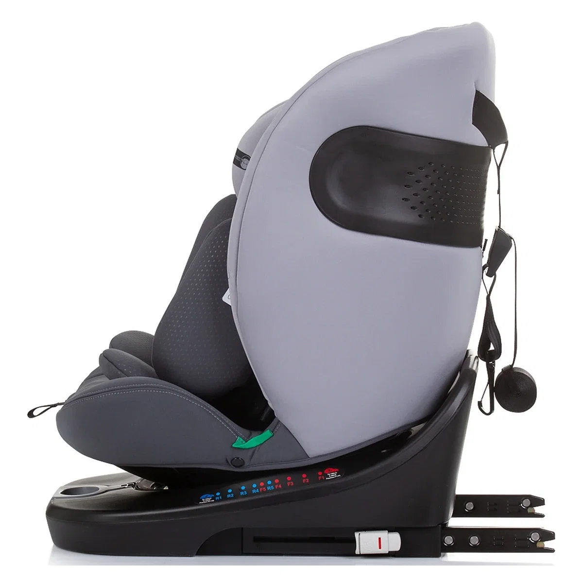 Scaun auto Chipolino Motion I-Size 40-150 cm granite cu sistem Isofix 12 ani [4]