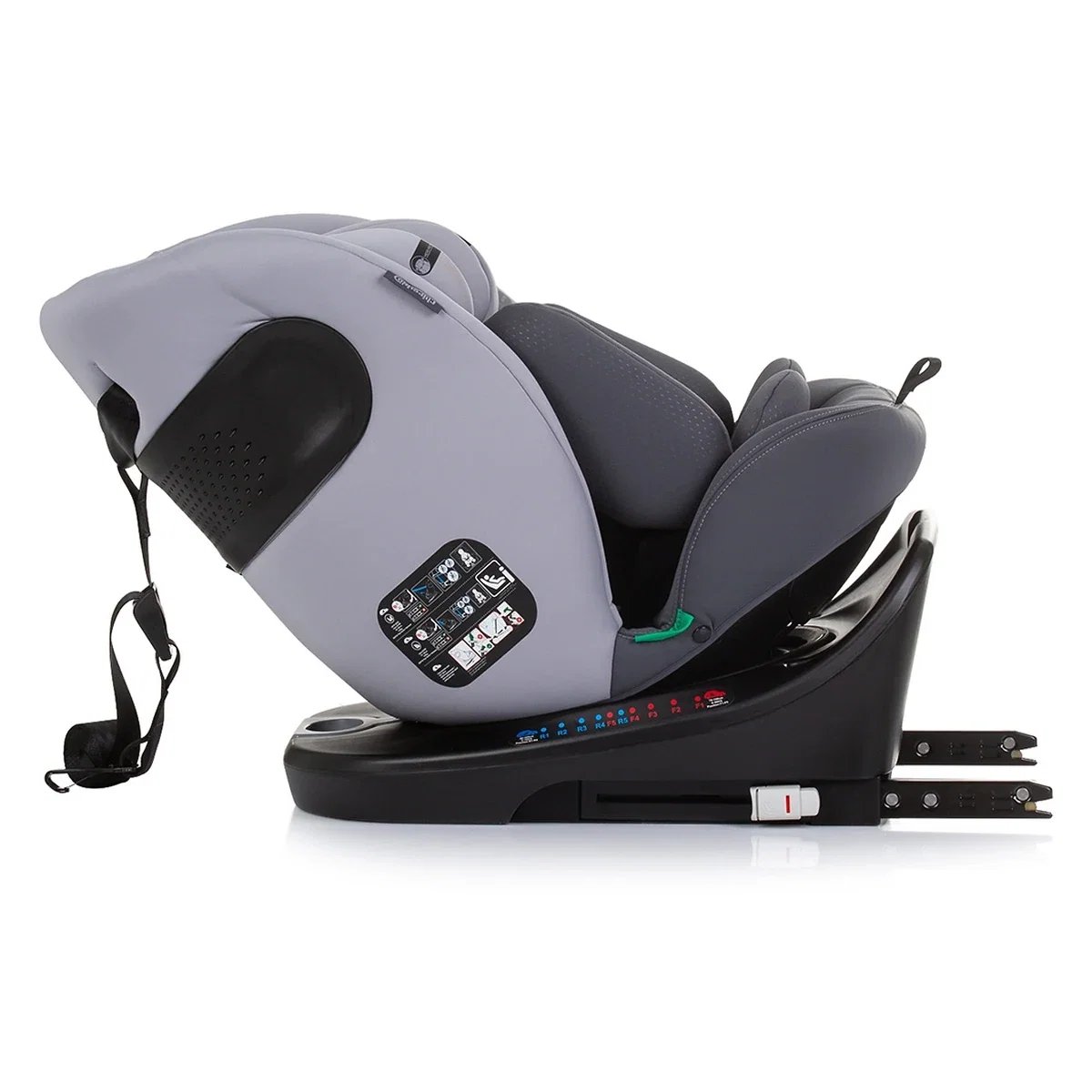 Scaun auto Chipolino Motion I-Size 40-150 cm granite cu sistem Isofix 12 ani [9]