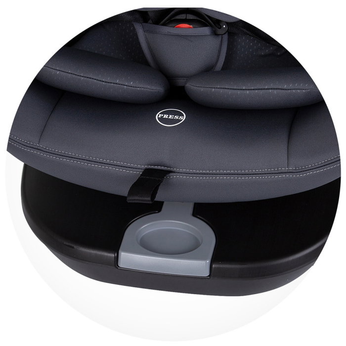 Scaun auto Chipolino Motion I-Size 40-150 cm granite cu sistem Isofix 12 ani [15]