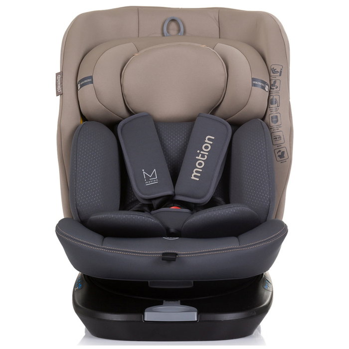 Scaun auto Chipolino Motion I-Size 40-150 cm macadamia cu sistem Isofix 12 ani [2]