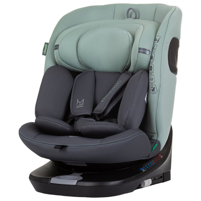 Scaun auto Chipolino Motion I-Size 40-150 cm pastel green cu sistem Isofix 12 ani [1]