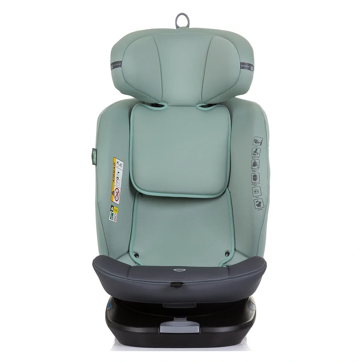 Scaun auto Chipolino Motion I-Size 40-150 cm pastel green cu sistem Isofix 12 ani [3]