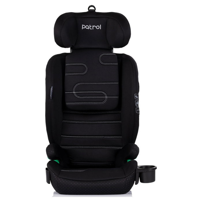 Scaun auto Chipolino Patrol I-Size 100-150 cm cu sistem Isofix, Noir 12 ani [3]