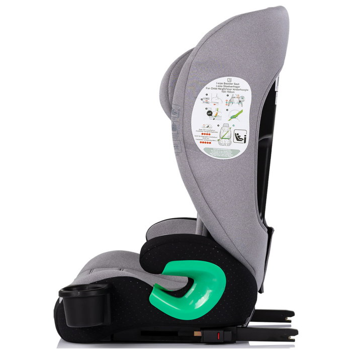 Scaun auto Chipolino Patrol I-Size 100-150 cm cu sistem Isofix, Platinum 12 ani [4]