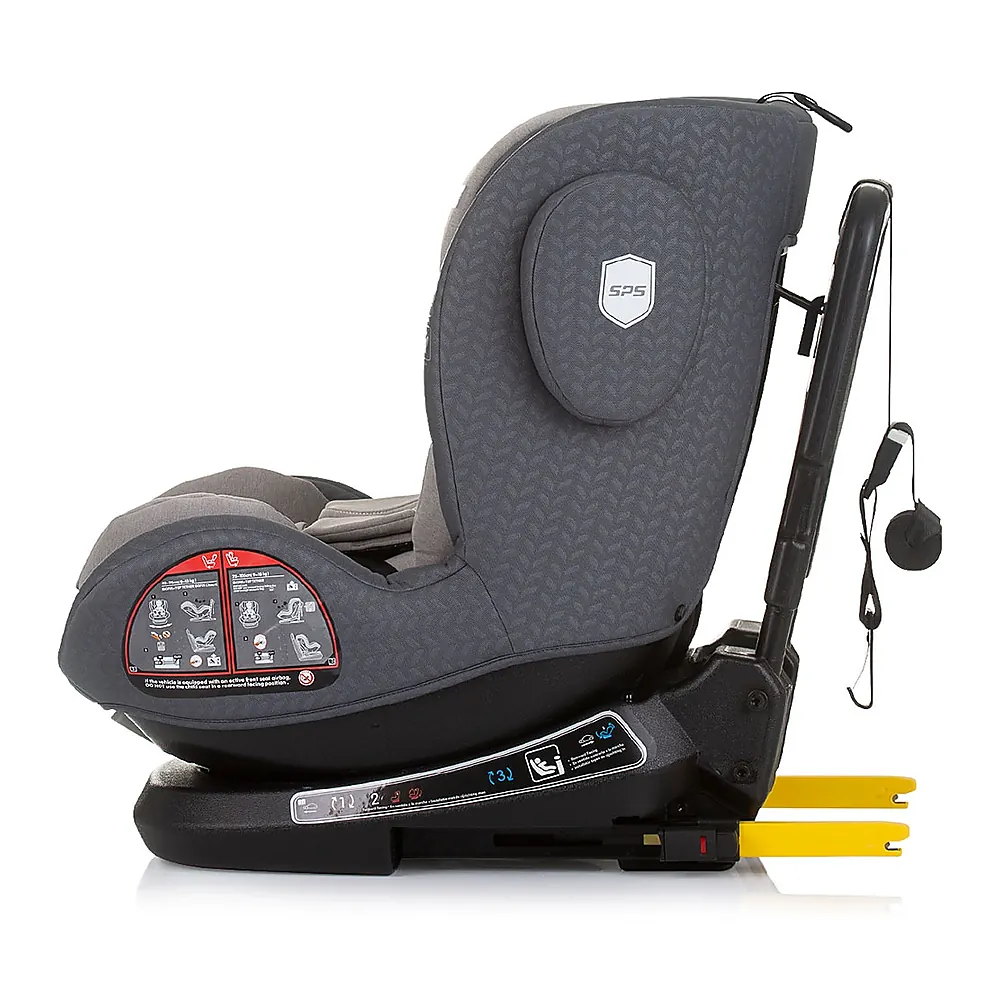 Scaun auto Chipolino Peak I-Size 40-150 cm, sistem Isofix, Granite 12 ani [4]