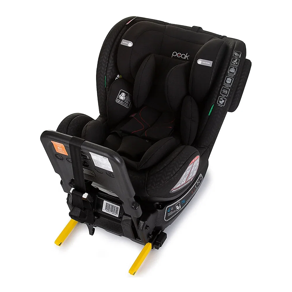 Scaun auto Chipolino Peak I-Size 40-150 cm, sistem Isofix, Obsidian 12 ani [9]
