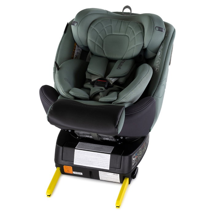 Scaun auto Chipolino Premium I-Size 40-150 cm cu sistem Isofix, Basil 12 ani [10]