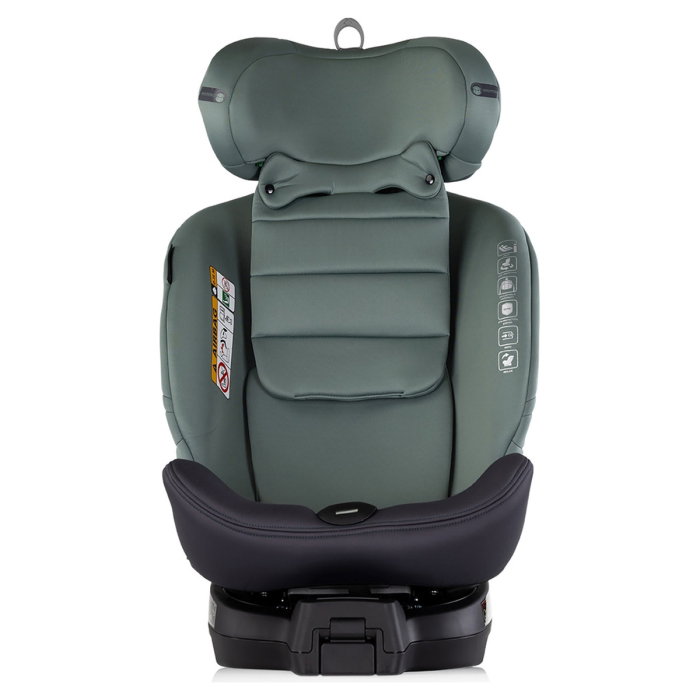 Scaun auto Chipolino Premium I-Size 40-150 cm cu sistem Isofix, Basil 12 ani [9]