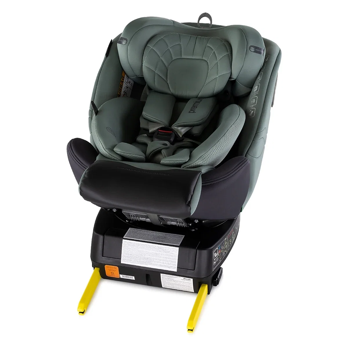 Scaun auto Chipolino Premium I-Size 40-150 cm cu sistem Isofix, Basil 12 ani [10]