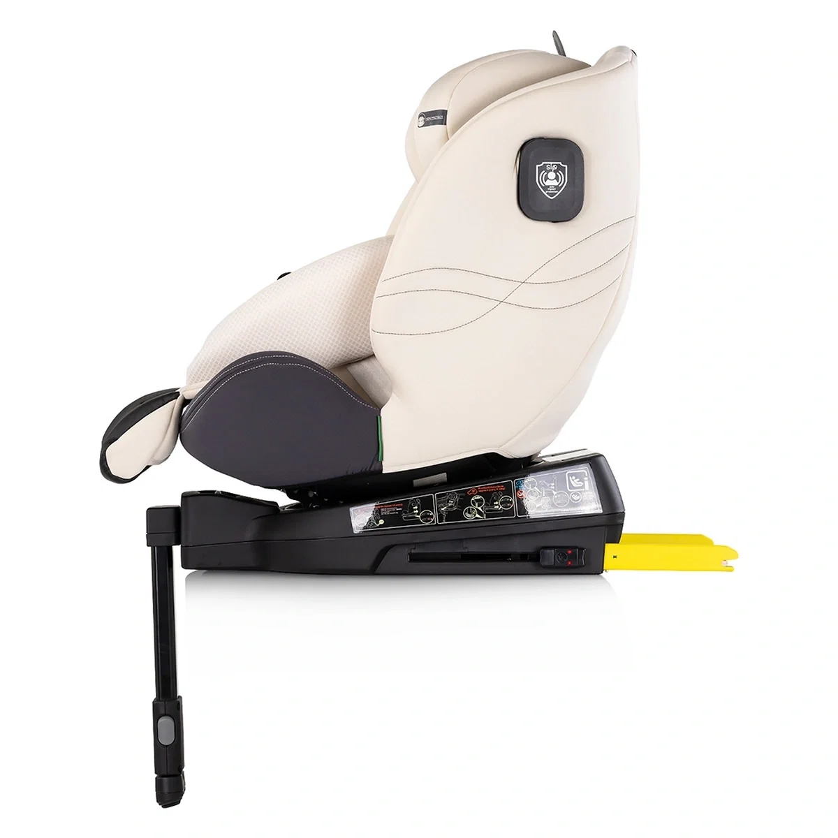 Scaun auto Chipolino Premium I-Size 40-150 cm cu sistem Isofix, Biscotta - Bej 12 ani [4]