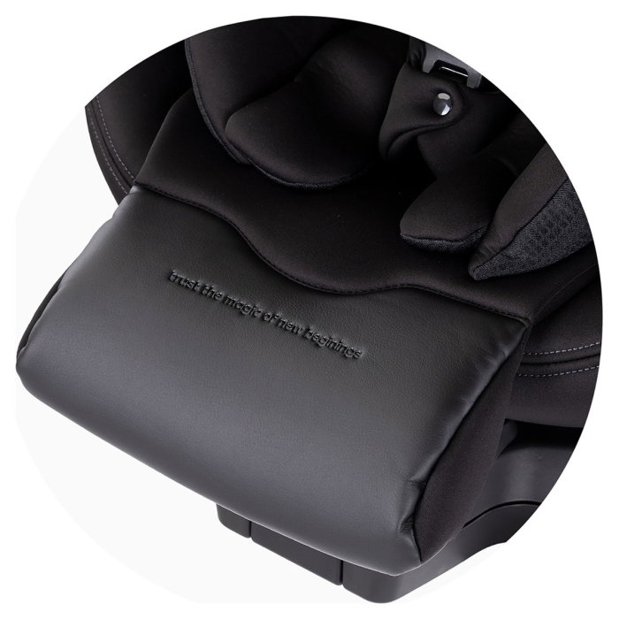 Scaun auto Chipolino Premium I-Size 40-150 cm cu sistem Isofix, Blackberry - Negru 12 ani [13]