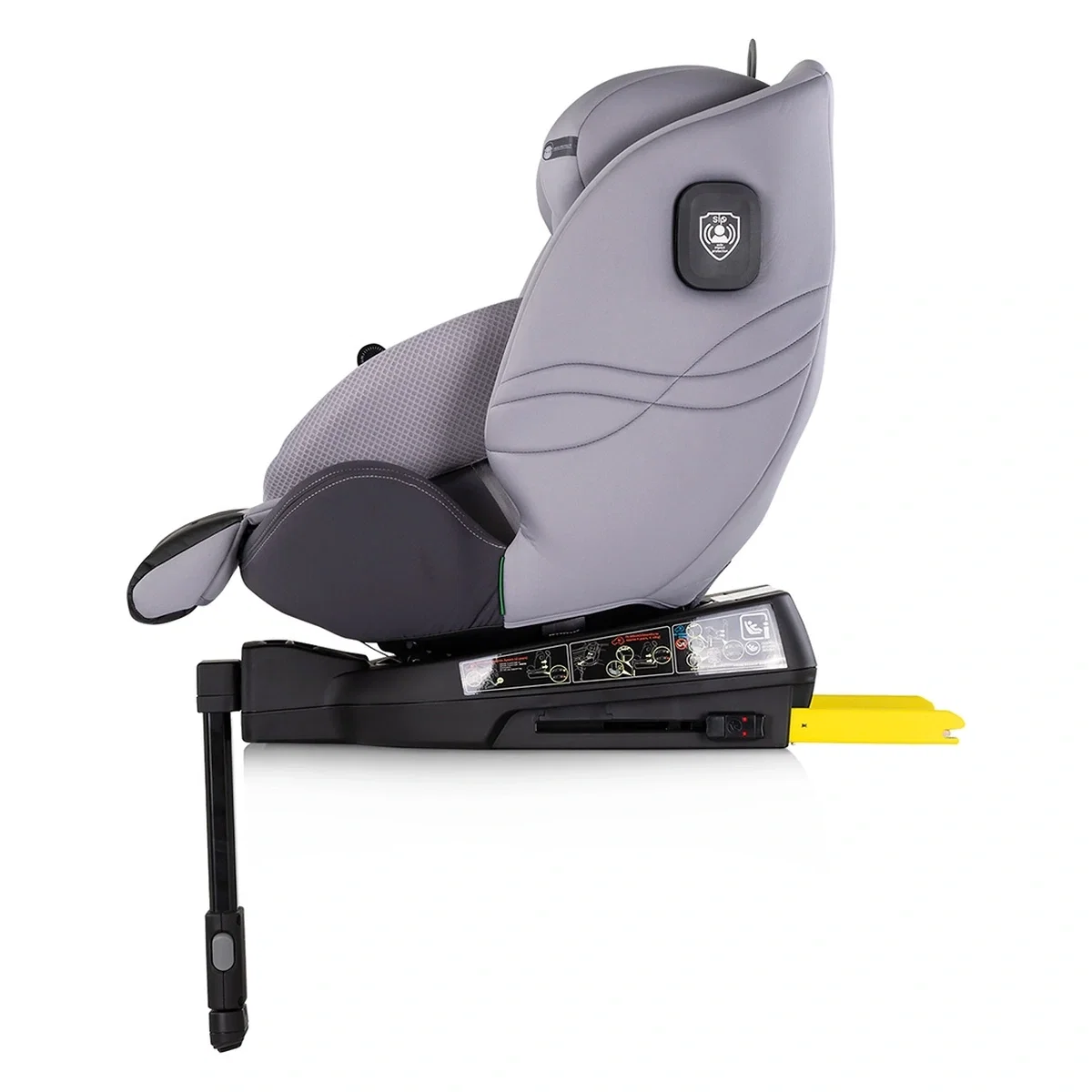 Scaun auto Chipolino Premium I-Size 40-150 cm cu sistem Isofix, Cloud - Gri 12 ani [4]
