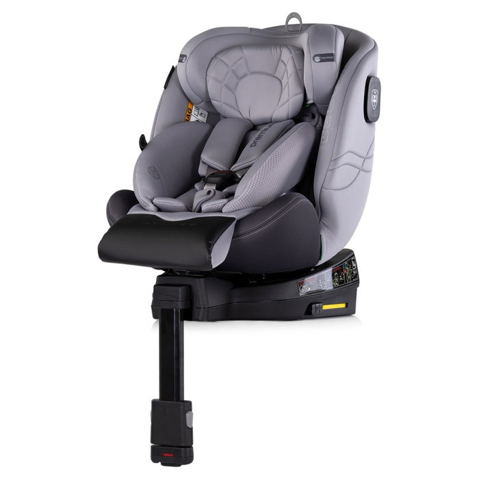 Scaun auto Chipolino Premium I-Size 40-150 cm cu sistem Isofix, Cloud - Gri 12 ani [2]