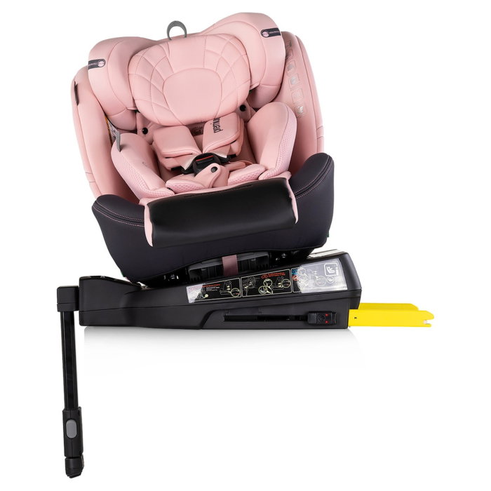 Scaun auto Chipolino Premium I-Size 40-150 cm cu sistem Isofix, Pink marshmallow - Roz 12 ani [6]
