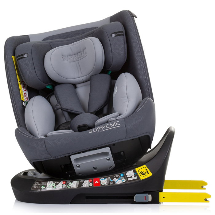Scaun auto Chipolino Supreme I-Size 40-150 cm cu sistem Isofix granite 12 ani [6]
