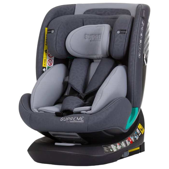 Scaun auto Chipolino Supreme I-Size 40-150 cm cu sistem Isofix granite 12 ani [1]