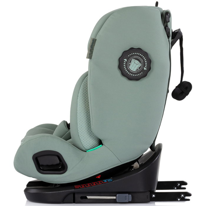 Scaun auto Chipolino Techno iGrow I-Size 40-150 cm, cu sistem Isofix si sezut rotativ, Matcha [5]