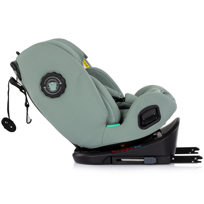 Scaun auto Chipolino Techno iGrow I-Size 40-150 cm, cu sistem Isofix si sezut rotativ, Matcha [9]
