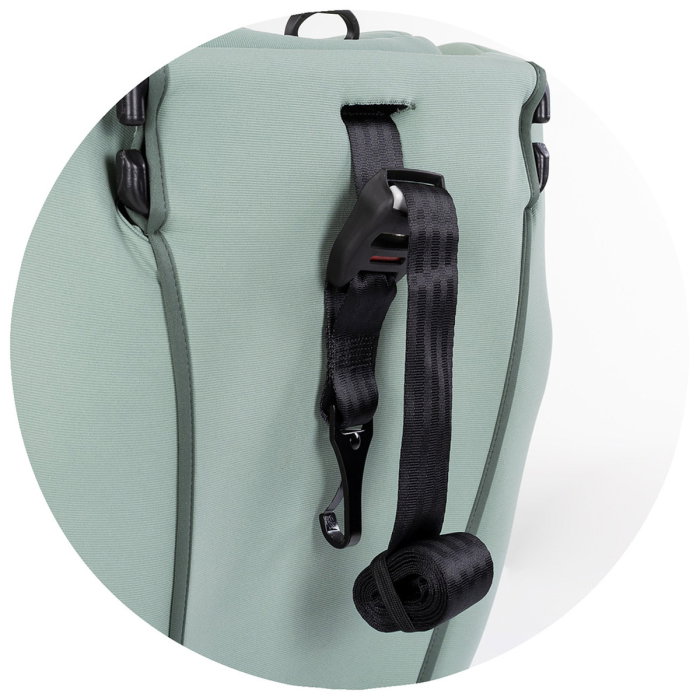 Scaun auto Chipolino Techno iGrow I-Size 40-150 cm, cu sistem Isofix si sezut rotativ, Matcha [14]