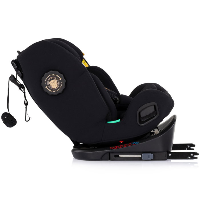 Scaun auto Chipolino Techno iGrow I-Size 40-150 cm, cu sistem Isofix si sezut rotativ, Noir [9]