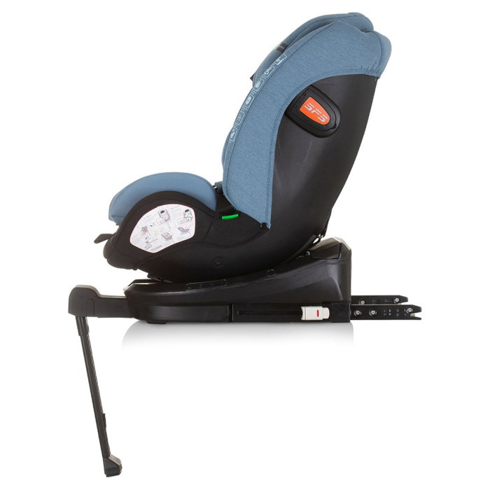 Scaun auto Chipolino Tourino I-Size 40-150 cm, sistem Isofix, Blue 12 ani [4]
