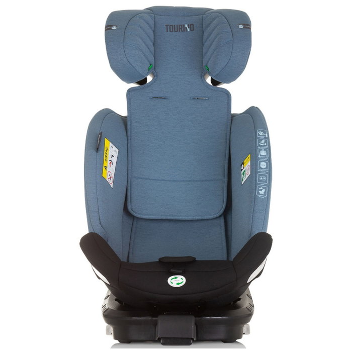 Scaun auto Chipolino Tourino I-Size 40-150 cm, sistem Isofix, Blue 12 ani [9]