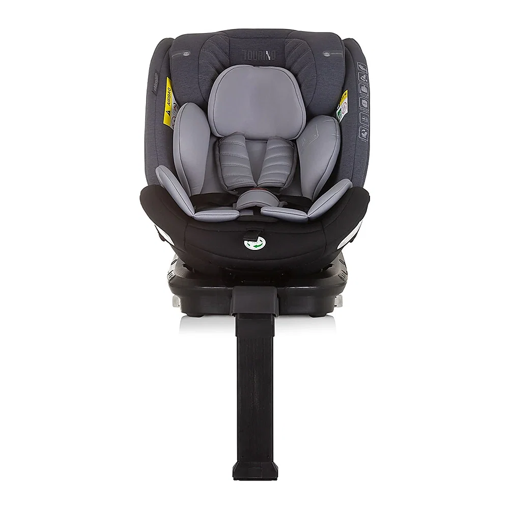 Scaun auto Chipolino Tourino I-Size 40-150 cm, sistem Isofix, Grey mix 12 ani [3]