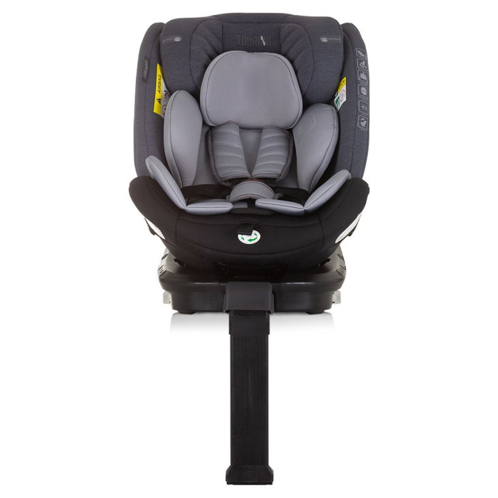 Scaun auto Chipolino Tourino I-Size 40-150 cm, sistem Isofix, Grey mix 12 ani [3]