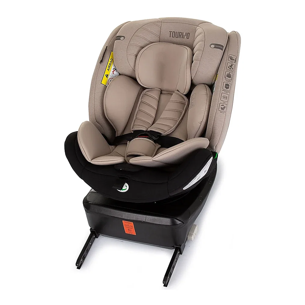 Scaun auto Chipolino Tourino I-Size 40-150 cm, sistem Isofix, Macadamia 12 ani [10]