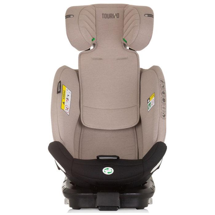 Scaun auto Chipolino Tourino I-Size 40-150 cm, sistem Isofix, Macadamia 12 ani [9]