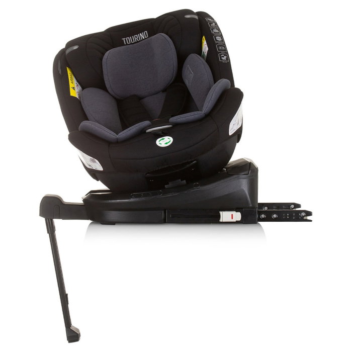 Scaun auto Chipolino Tourino I-Size 40-150 cm, sistem Isofix, Obsidian 12 ani [6]