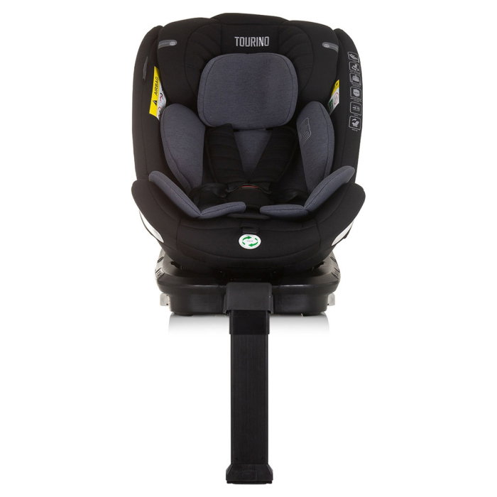Scaun auto Chipolino Tourino I-Size 40-150 cm, sistem Isofix, Obsidian 12 ani [3]